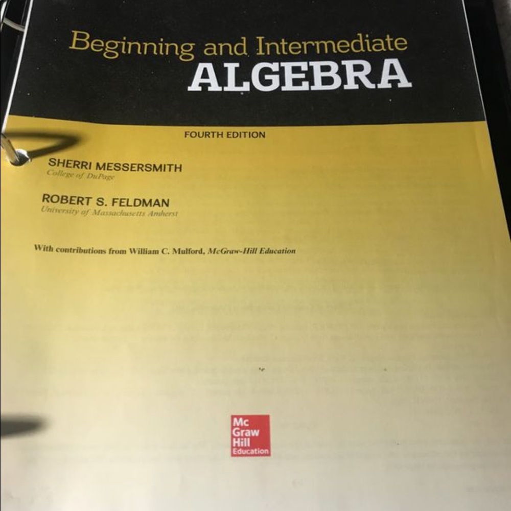 Beginning And Intermediate Algebra - image 1